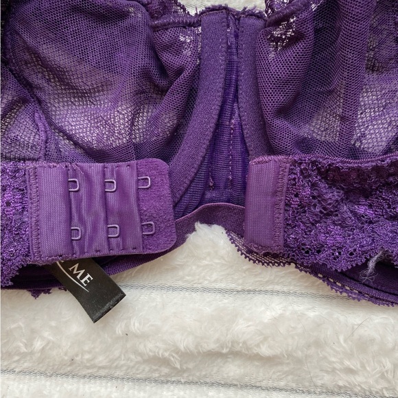 Adore Me Deep Purple Lace Bralette - Picture 5 of 7
